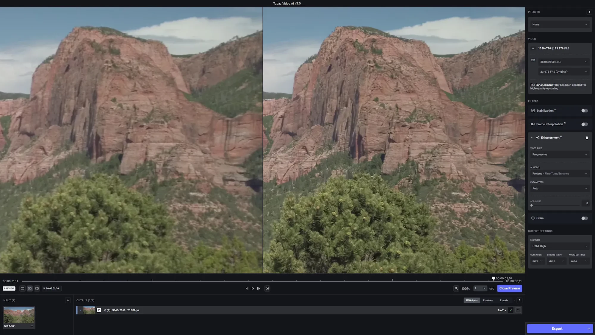 Topaz Video screenshot 1